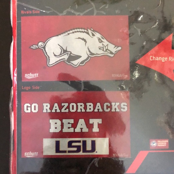 Schutt Rivals flag Razorbacks - Picture 2 of 3